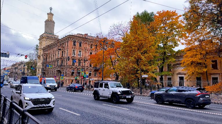 Прогулка по Санкт-Петербургу. Технологический институт смотреть онлайн
