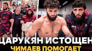 ЦАРУКЯН и ЧИМАЕВ ВМЕСТЕ: ТАК на ВЕСОГОНКЕ не поддерживают НИКОГО / Взвешивание UFC Катар