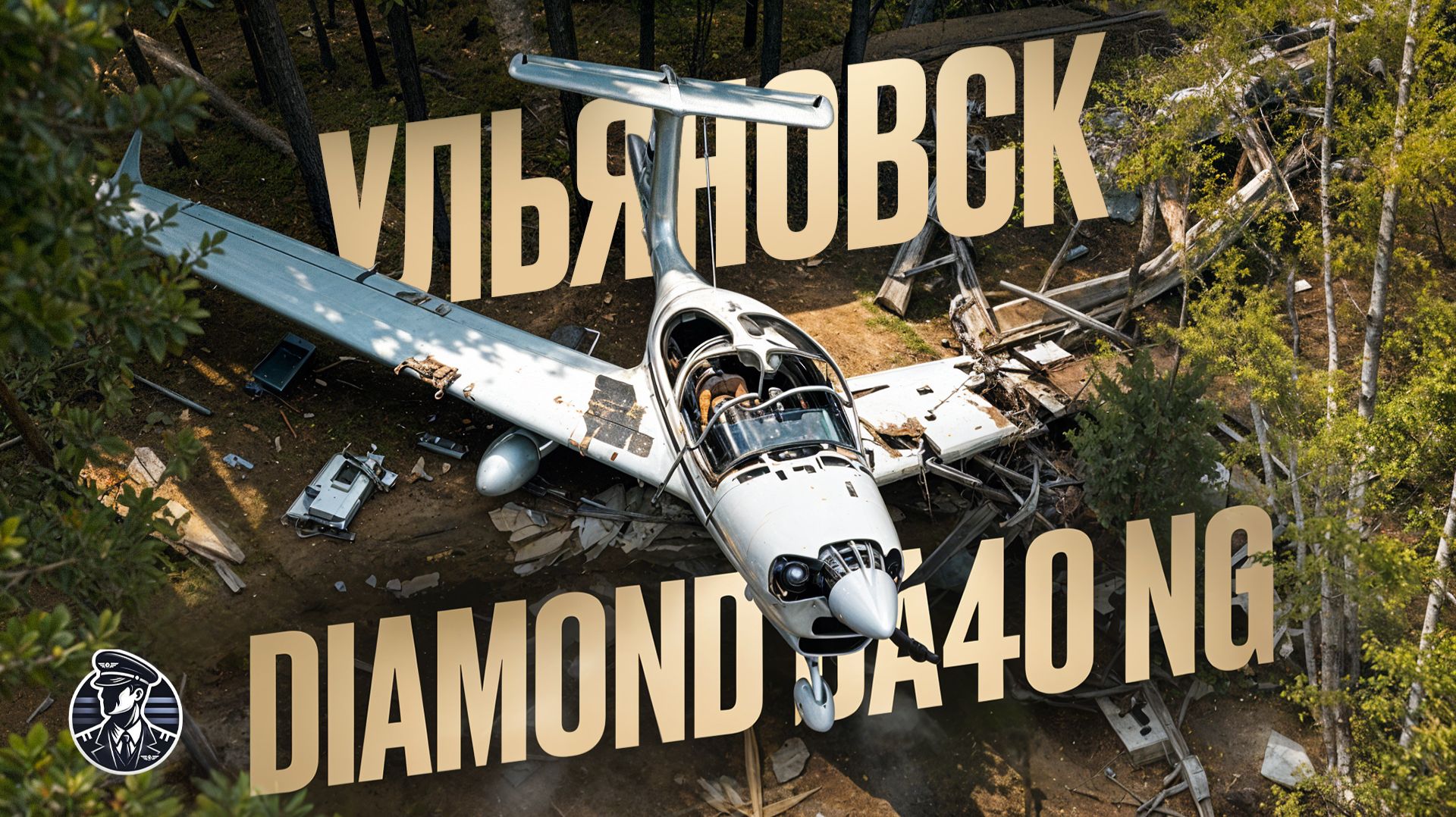 Перепутал или не знал? DA-40 NG УВАУ ГА в Солдатской Ташле, 8 мая 2014 год. смотреть онлайн