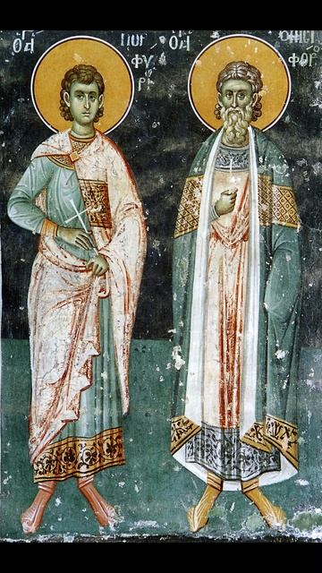 22 ноября - память мчч. Онисифора и Порфирия.