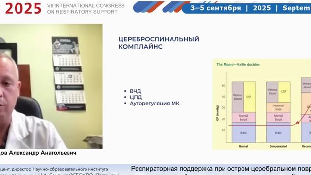 Респираторная поддержка при остром церебральном повреждении Солодов А.А. 2025