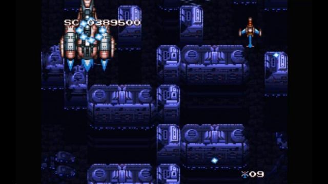 Super Nintendo (Snes) 16-bit D-Force Stage 6 Прохождение