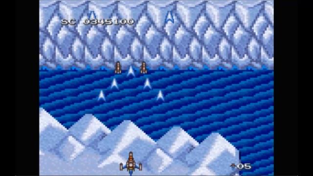 Super Nintendo (Snes) 16-bit D-Force Stage 5 Прохождение