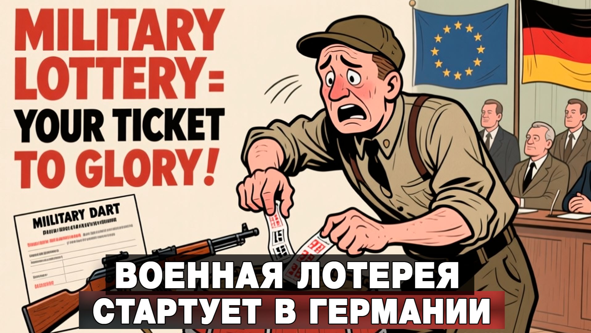 Военная лотерея стартует в Германии смотреть онлайн