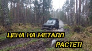 Цена на чермет растет!Заброшенная деревня.