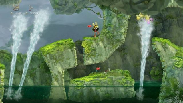 Rayman Legends Выброс гейзера смотреть онлайн