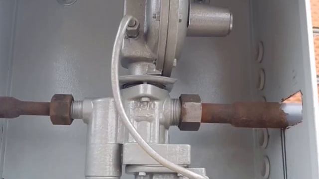 Газорегуляторная установка на раме ГРУ-10 и ГРУ-10МС. смотреть онлайн