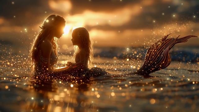 Сны русалки - Расслабляющая атмосфера океана и музыка, фоновая музыка для отдыха