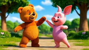 Песенка для детей, Песенки для детей, Песенка про мишку тедди и поросёнока