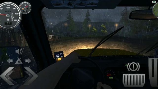 Russian Car Driver UAZ Hunter ( да иногда аварии и серëзные случится)