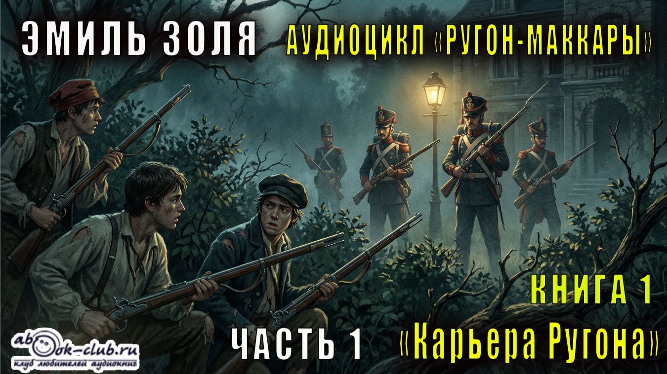 Эмиль Золя "Ругон-Маккары" книга 1 "Карьера Ругонов" часть 1