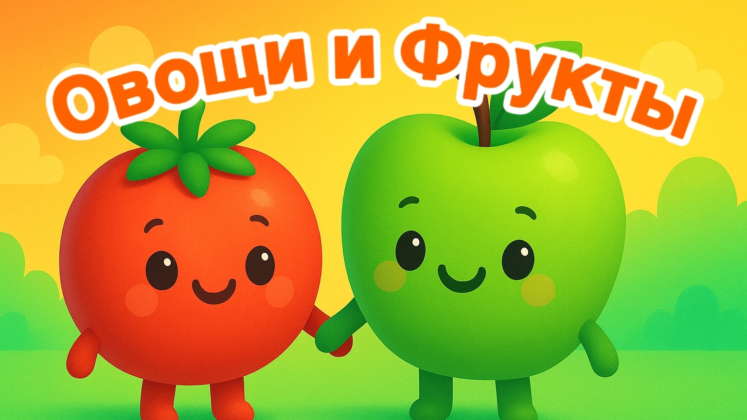 Овощи и фрукты! Мультик для малышей смотреть онлайн