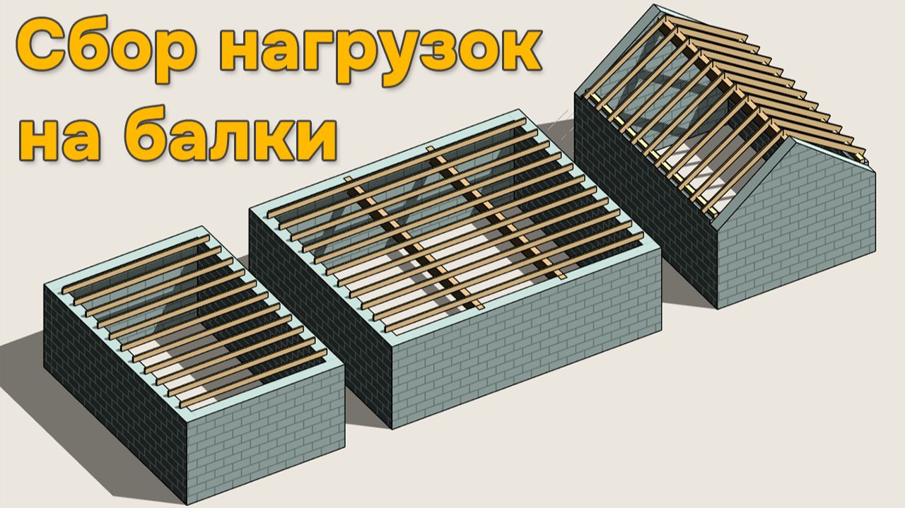 Сбор нагрузок на балки смотреть онлайн