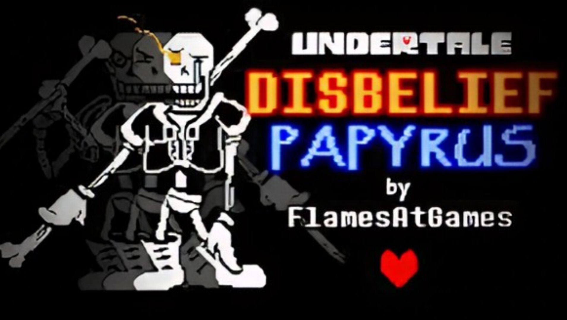 🧡 Disbelief Papyrus прохождение на пацифиста❤️