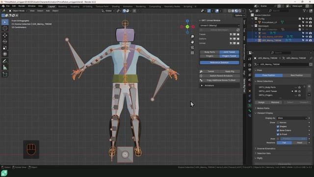 3.03_Using The Manny Rig In Blender 15-12 смотреть онлайн
