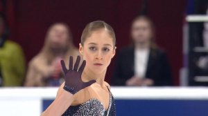 Фигуристка Алина Горбачева выиграла короткую программу пятого этапа Гран-при РФ