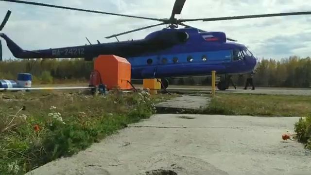 Ми-8Т запуск. смотреть онлайн