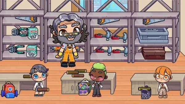 УРОК ТРУДА В ШКОЛЕ!!! AVATAR WORLD ИСТОРИЯ 💕РУТИНА СЕМЬИ