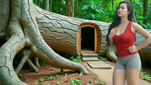 Строю секретное убежище в джунглях для выживания за два месяца. Бушкрафт