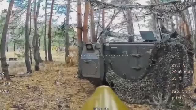 Работа разведчиков Первой танковой армии под Купянском. смотреть онлайн