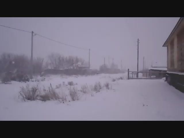 такой снегопад