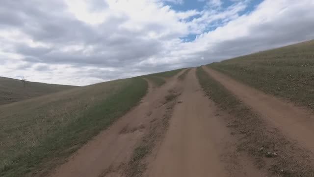 Покатушки на квадроцикле MOTOLAND 250 RALLY - Тажеранские степи.