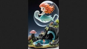 Рыбка Поньо на утёсе 11