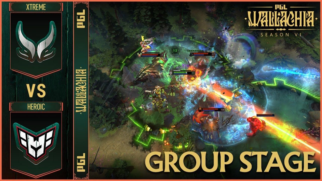 19.11.25 | ХАЙЛАЙТЫ | Xtreme Gaming - Heroic | Групповой этап | PGL Wallachia S6 смотреть онлайн