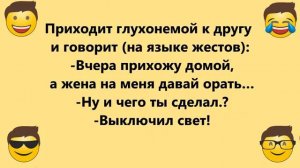 Отличный Сборник Анекдотов! Лучшие Весёлые АНЕКДОТЫ для Настроения от @ANEKDOTE_