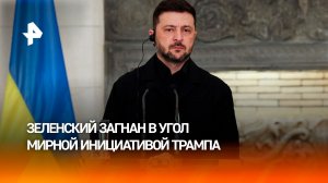 Зеленский загнан в угол новым мирным планом Трампа