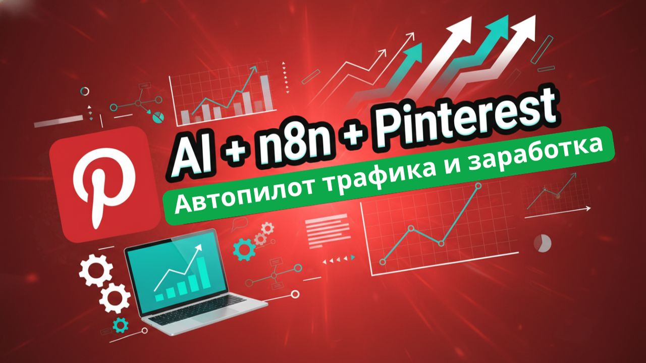 AI + n8n + Pinterest: Автопилот для трафика и заработка (Готовый видео шаблон)