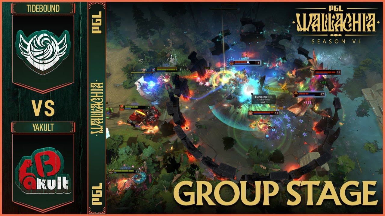 16.11.25 | ХАЙЛАЙТЫ | Team Tidebound - Yakult Brothers | Групповой этап | PGL Wallachia S6 смотреть онлайн
