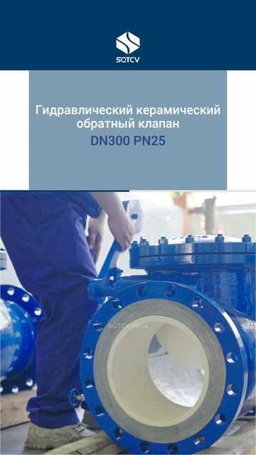 DN300 PN25 Гидравлический керамический обратный клапан-SQTCV
