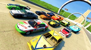 МУЛЬТИКИ ПРО МАШИНКИ. Не пропусти: эпичные падения машин МАКВИН.