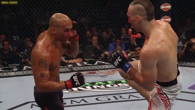 САМЫЙ КРОВАВЫЙ БОЙ В ИСТОРИИ UFC (РОРИ МАКДОНАЛД - РОББИ ЛОУЛЕР) смотреть онлайн