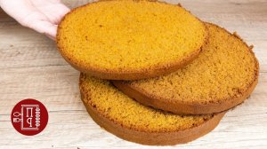 Лучший Рецепт Медового Бисквита / 100%РЕЗУЛЬТАТ!