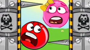 Новый КРАСНЫЙ ШАР, Красныш спасает деревню красных шариков