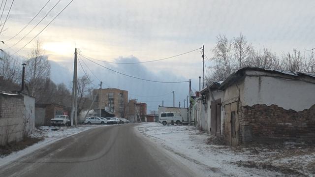 г. Красноярск, дорога через гаражи ул. Попова ул. Юшкова 22.11.2025г. смотреть онлайн