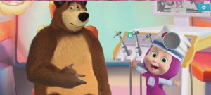 Маша и Медведь Мультфильм Игра Зубной врач