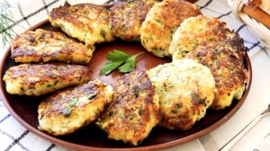 Котлетки из минтая с кабачком. Бюджетно, вкусно и сочно.