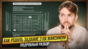 Задание 3 на максимум | Таблица Менделеева | Все что нужно знать для ОГЭ по химии | Умскул