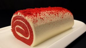 Рулет «Красный бархат», который приведёт всех в восторг...🍰☕😋 Рецепт ⤵️