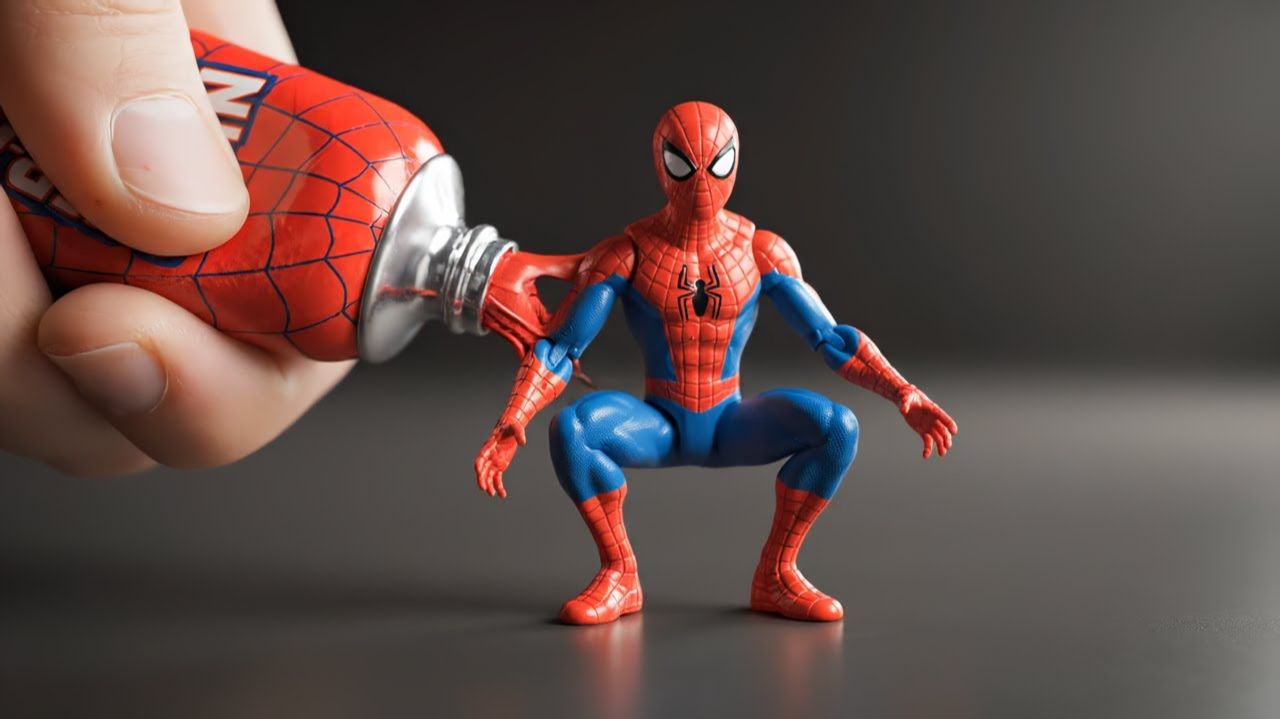 ВИДЕО МУЛЬТИК ДЛЯ ДЕТЕЙ ВЫДАВЛИВАЕМ ИЗ ТЮБИКОВ РЕАЛИСТИЧНЫХ СУПЕРГЕРОЕВ ИГРАЛКИ-ЗАЛИПАЛКИ смотреть онлайн