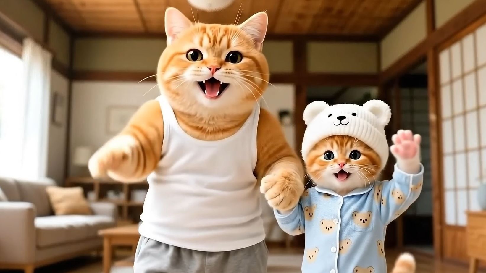 🐾 Мультики для детей: приключения рыжего котика! #2 🐾 смотреть онлайн