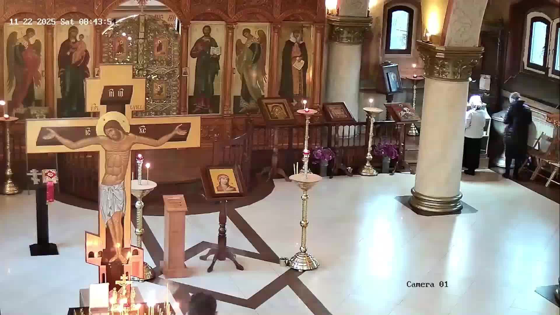 Божественная литургия. 22.11.2025 в 9-00. смотреть онлайн