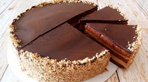 Торт шоколадный Медовик без раскатки коржей!