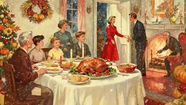 Винтажные рождественские песни 1940-х, 1950-х, 1960-х годов