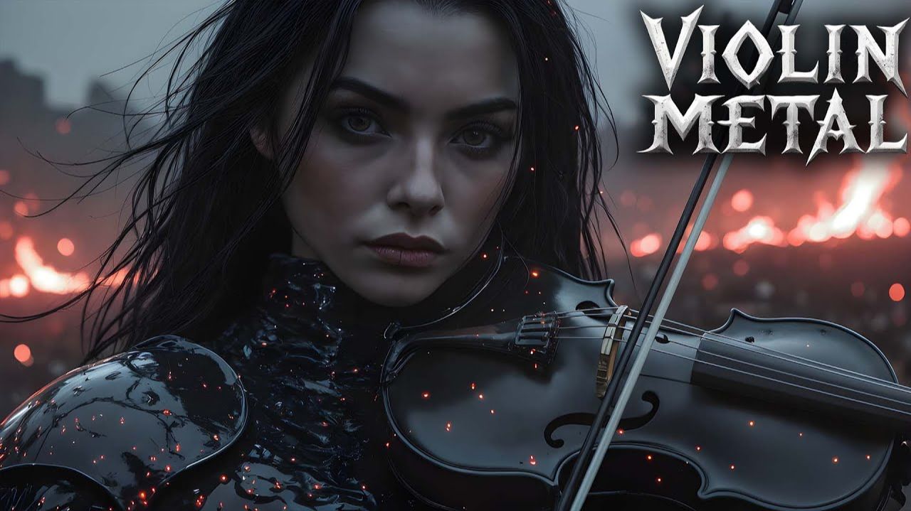 Dark Death Metal X Violin – Nightfall Anthem for Boss Fights 🎻⚡️🔥 смотреть онлайн