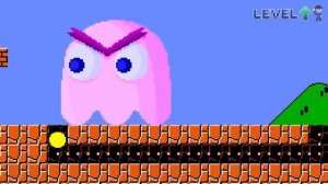 Level UP Pac-Man would be OP in Super Mario Bros