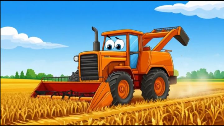 Мультик про машинки. Большие машинки. смотреть онлайн